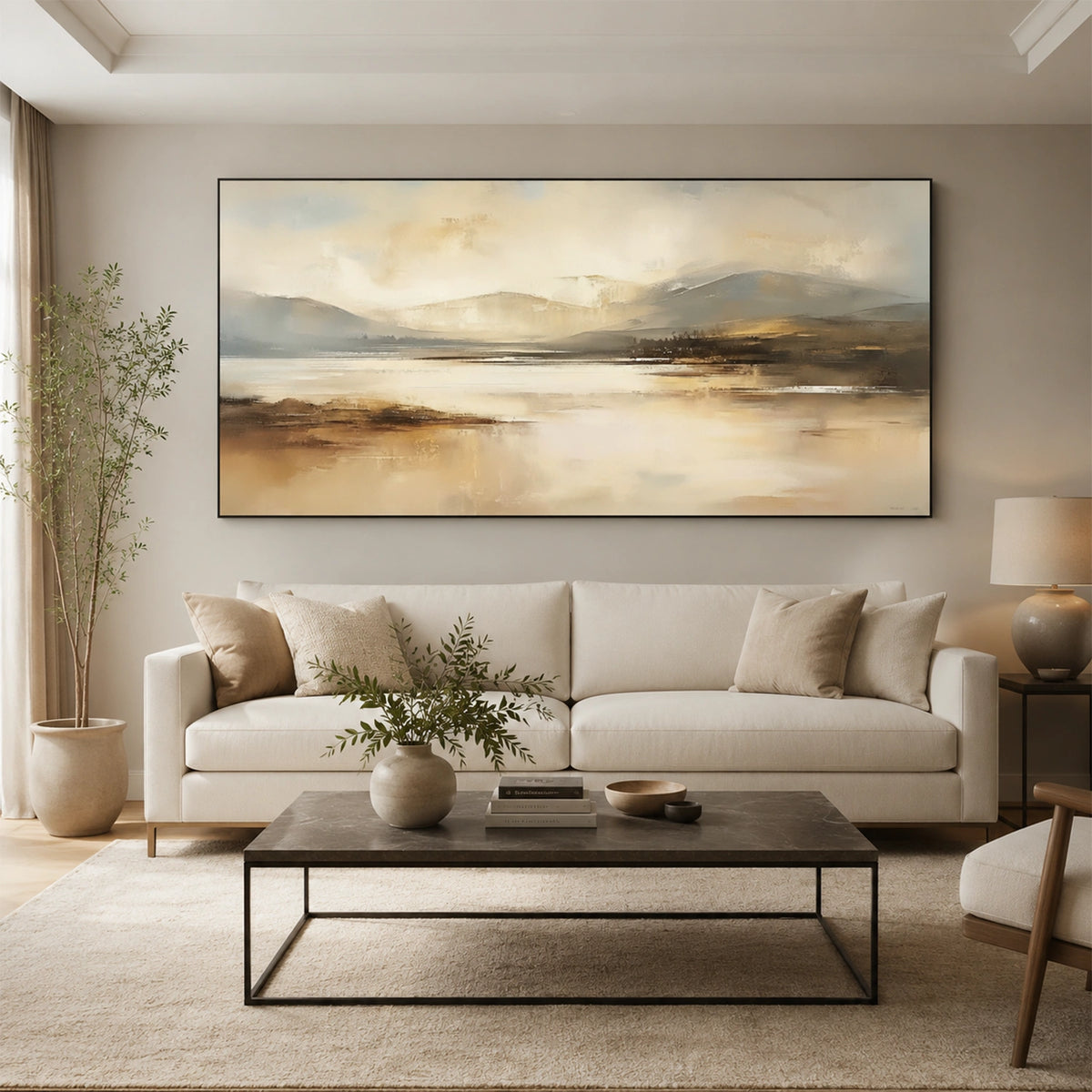 Abstract Mountain Wall Art #MM034
