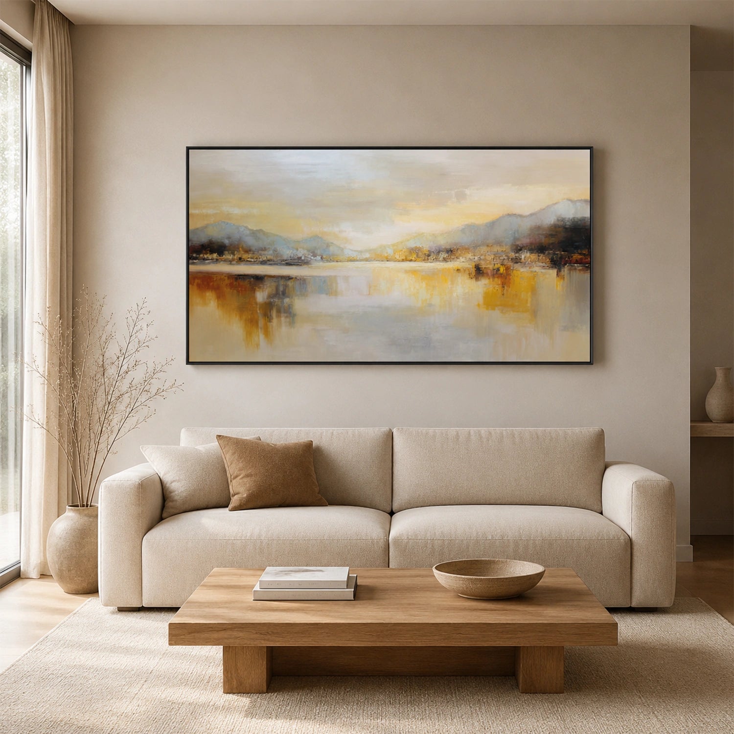 Abstract Mountain Wall Art #MM033