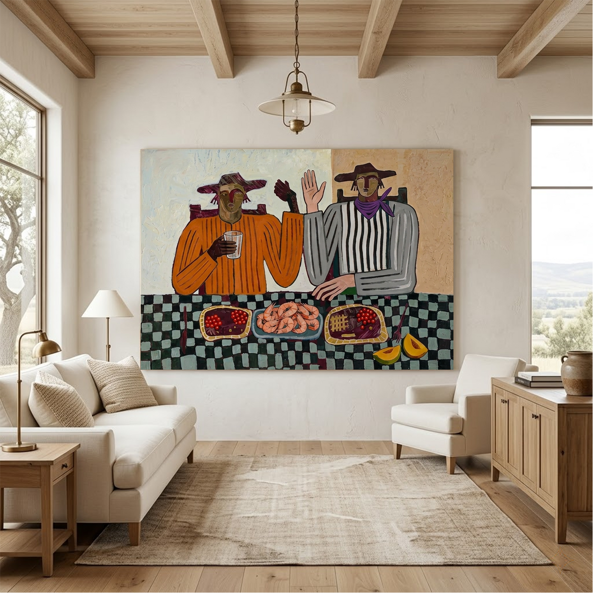 Western Cowboy Wall Art # AC127