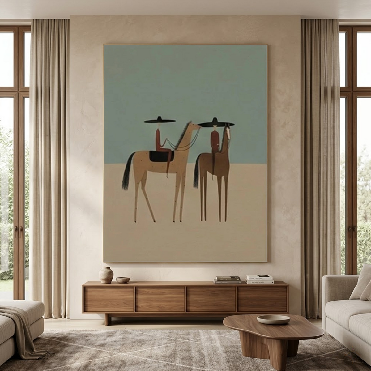 Western Cowboy Wall Art #AC 145