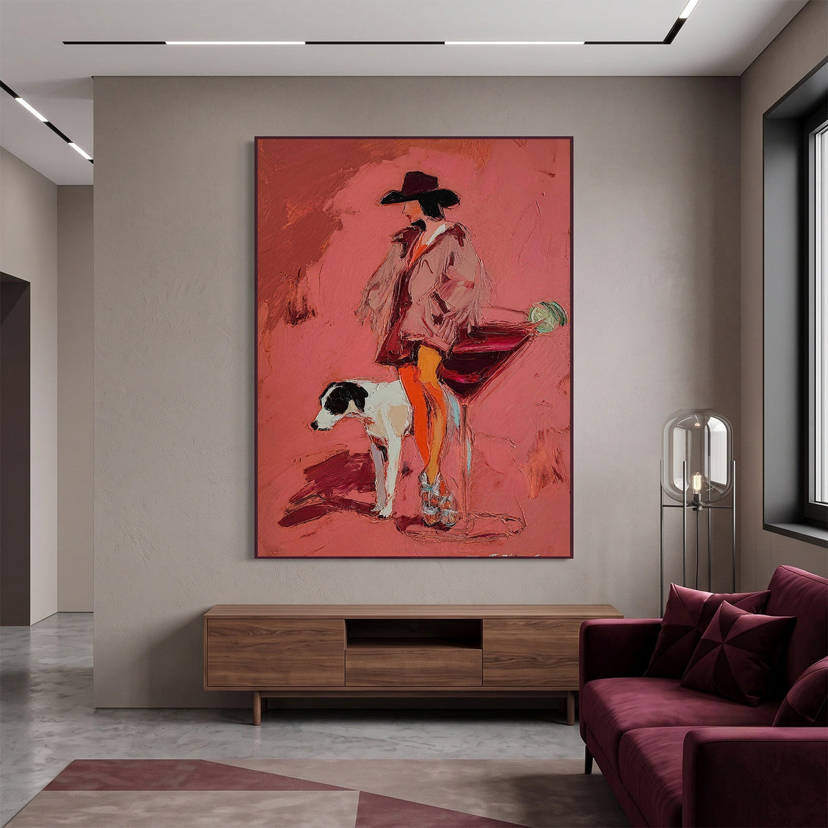 Western Cowboy Wall Art #AC046