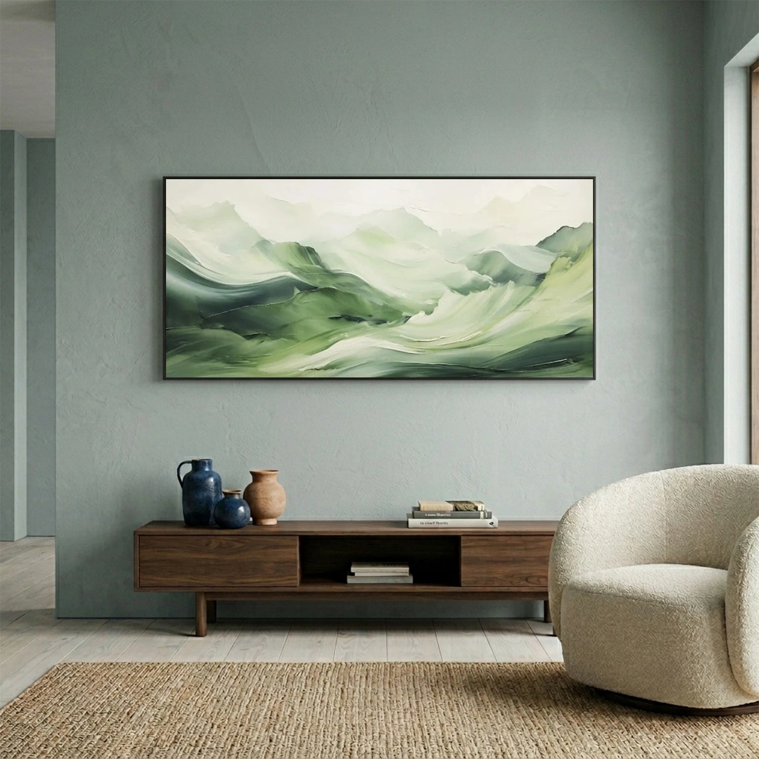 Abstract Mountain Wall Art #MM022