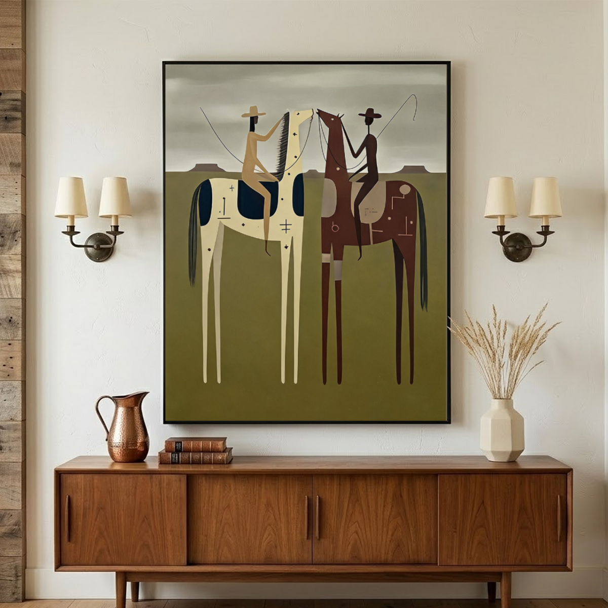 Western Cowboy Wall Art #AC 154