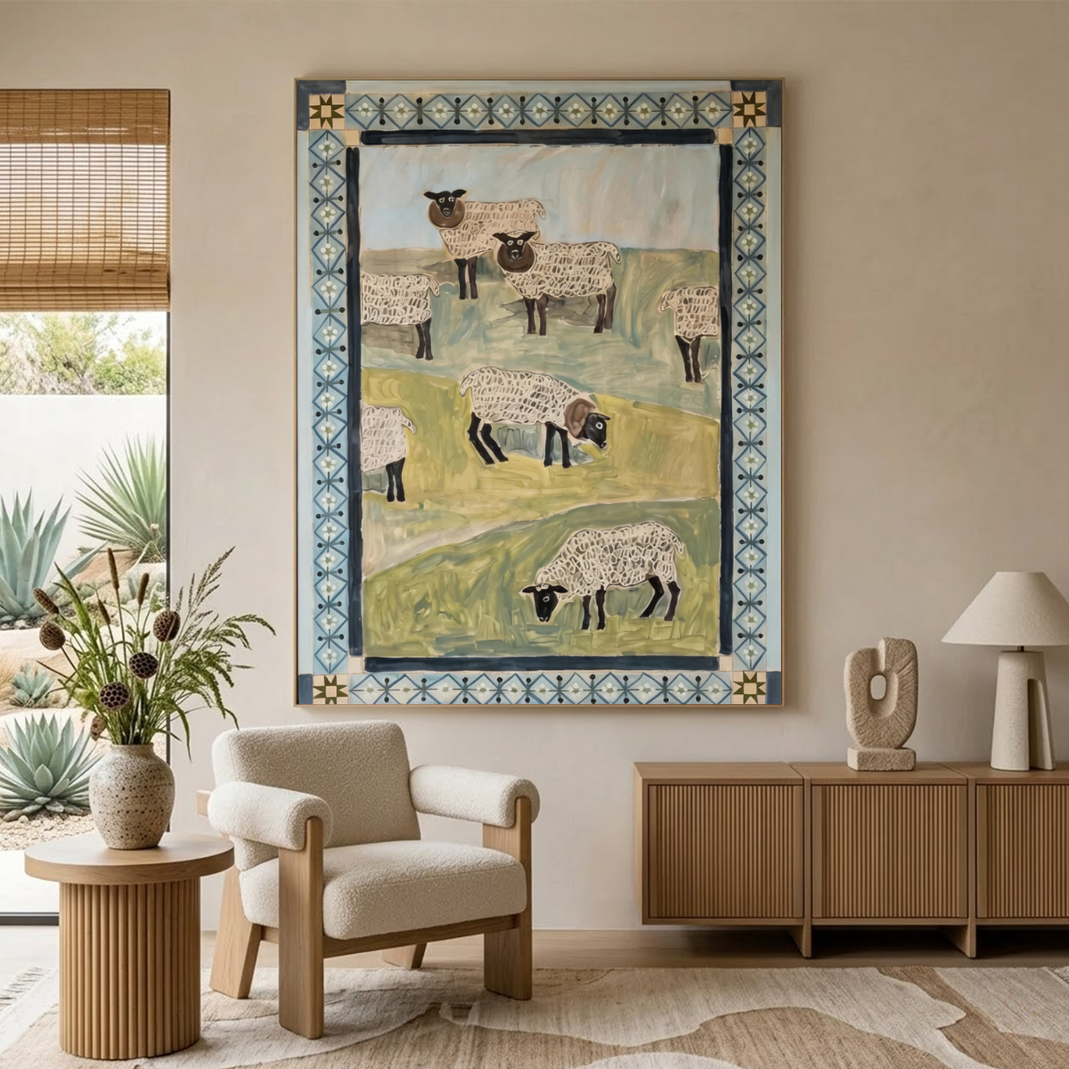 Western Cowboy Wall Art # AC132