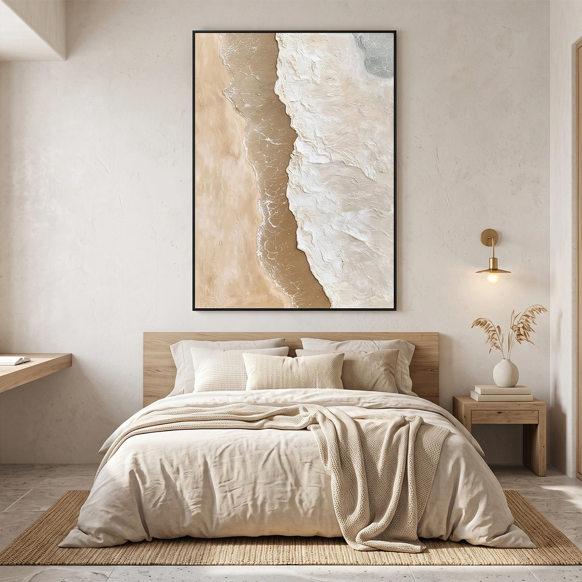 Abstract Ocean And Sky Wall Art #OS123
