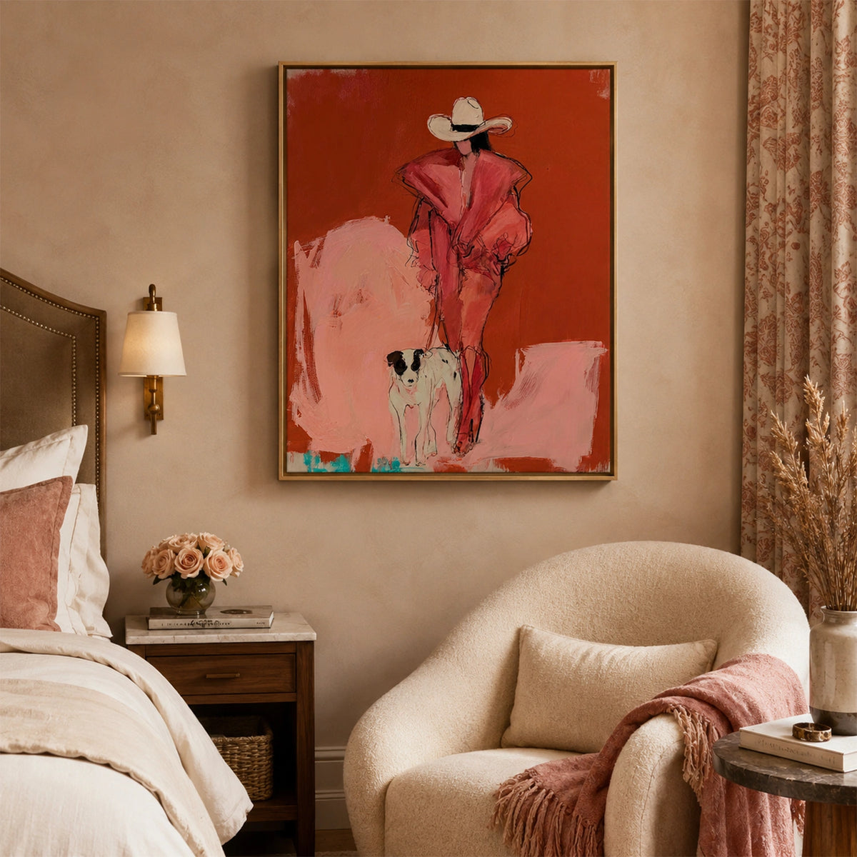 Western Cowboy Wall Art #AC029