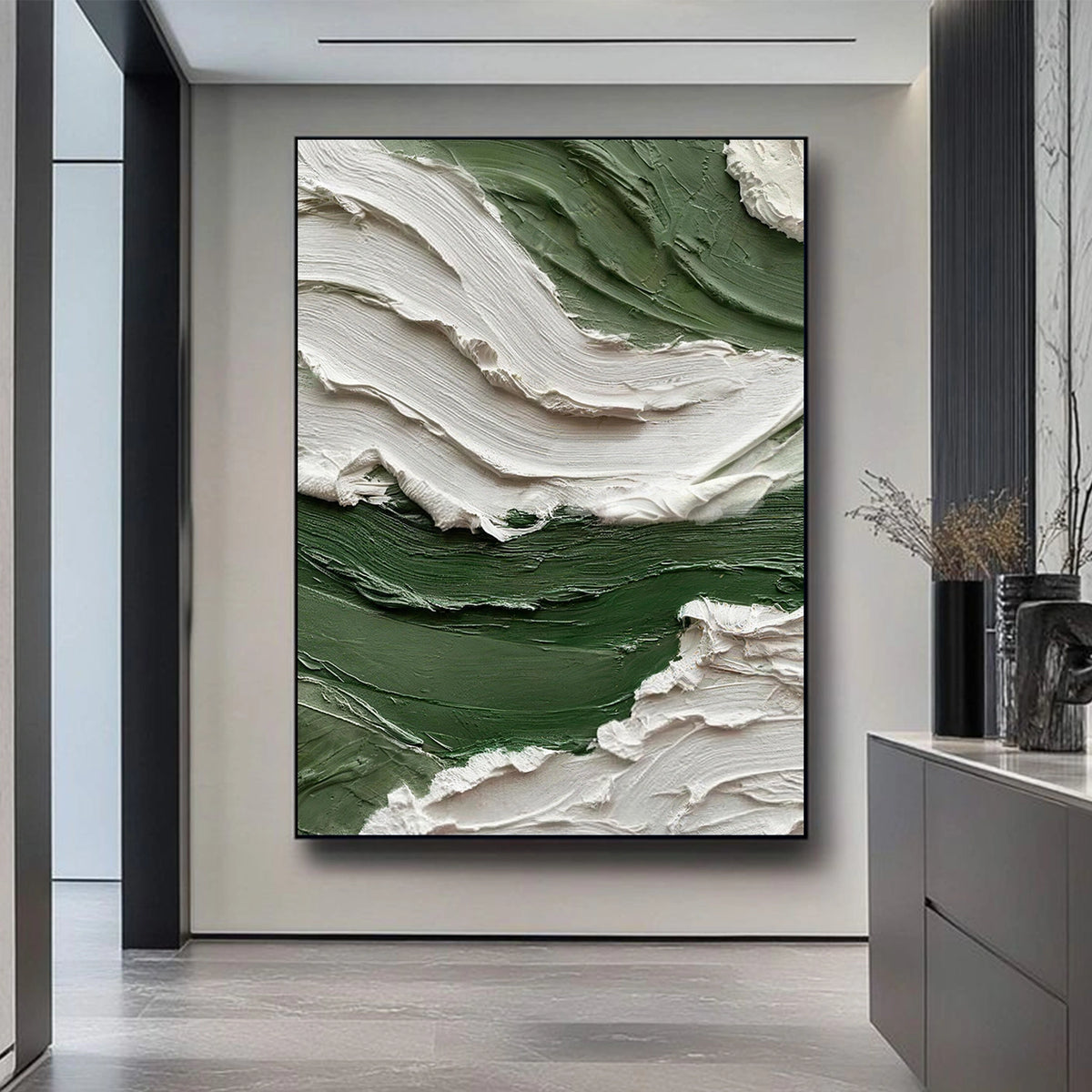 Abstract Textured Wall Art #AW028