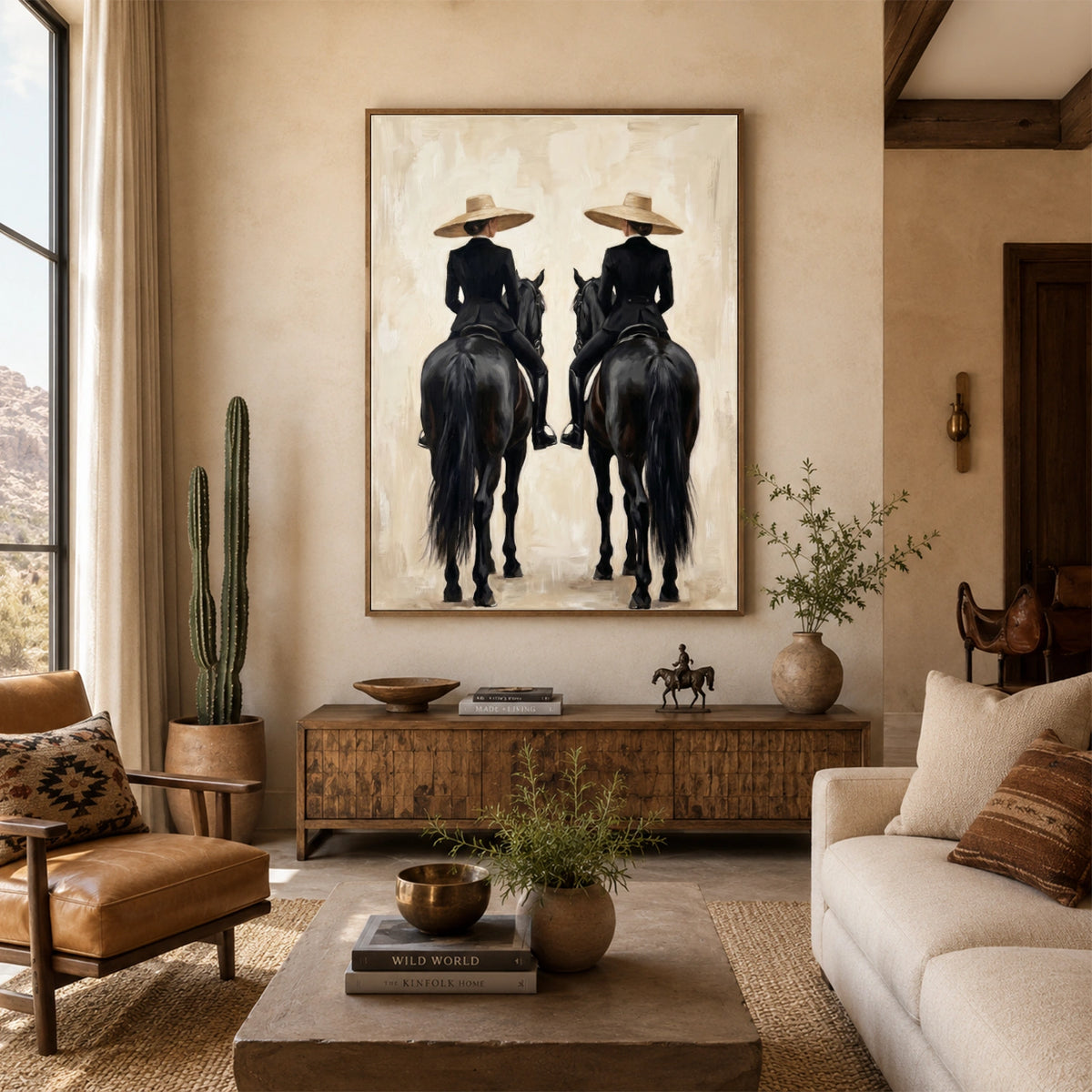 Western Cowboy Wall Art #AC021