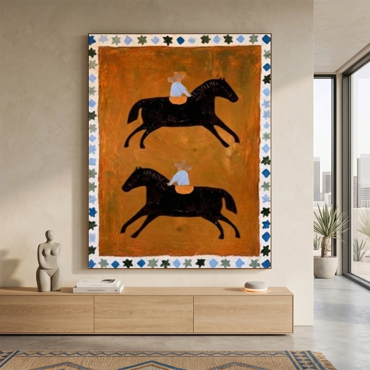 Western Cowboy Wall Art #AC052