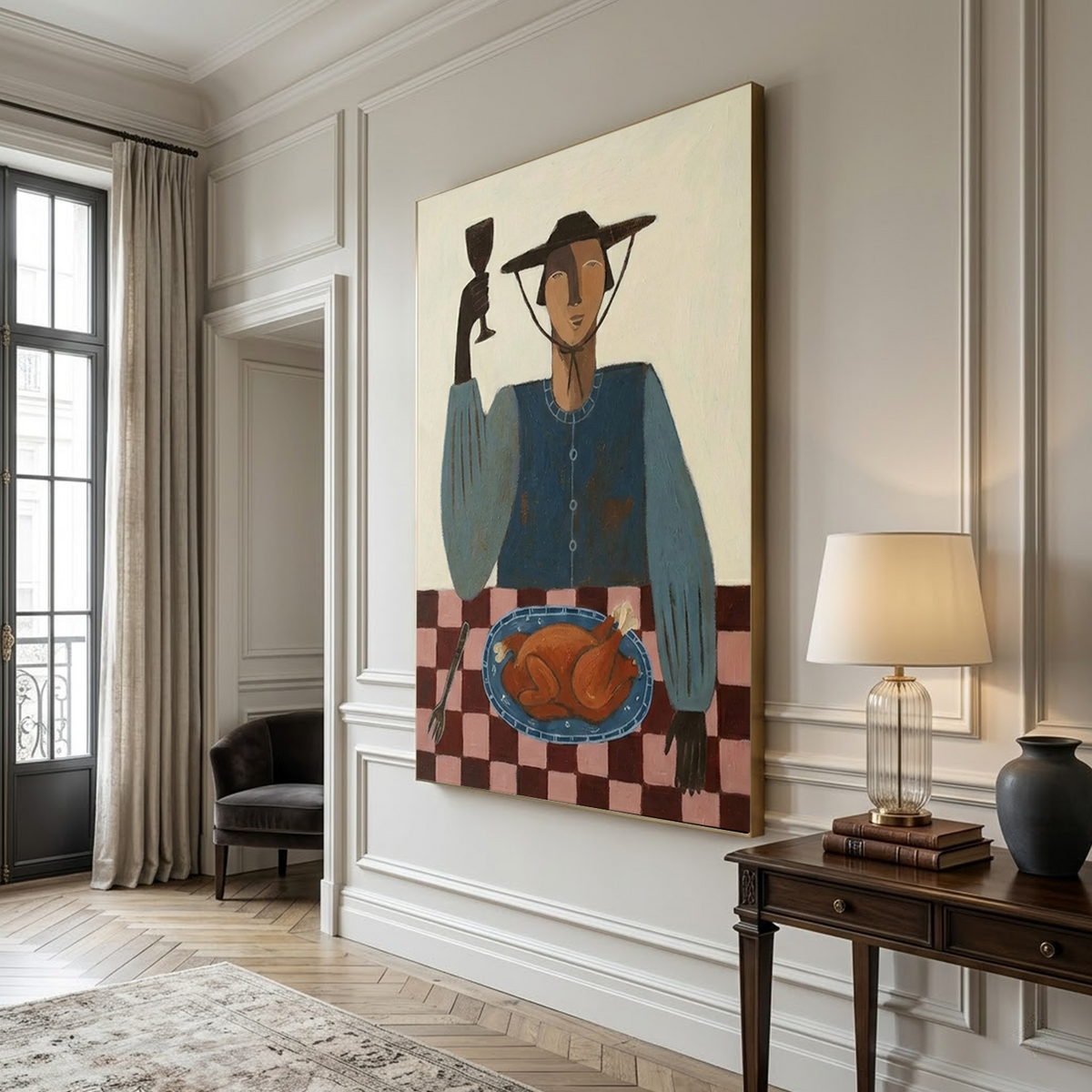 Western Cowboy Wall Art # AC117
