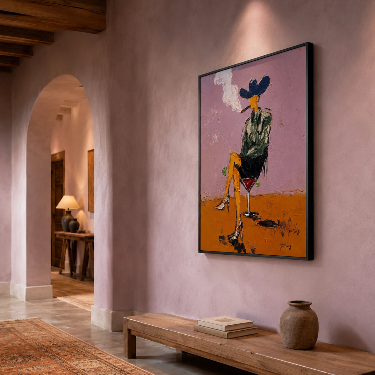 Western Cowboy Wall Art #AC050