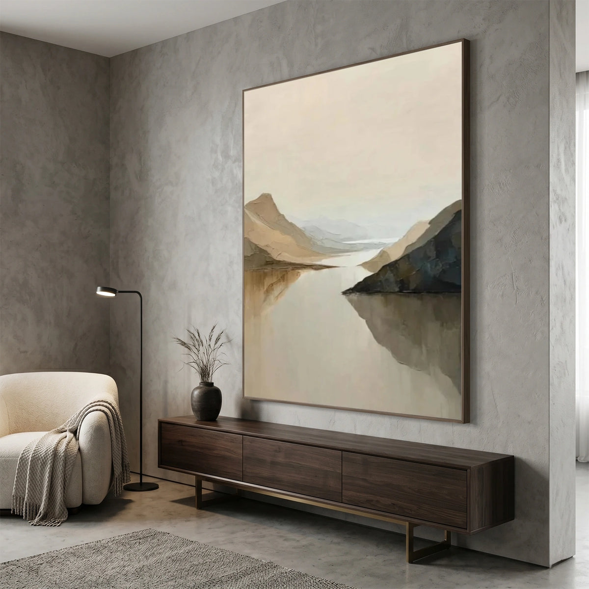 Abstract Mountain Wall Art #MM009