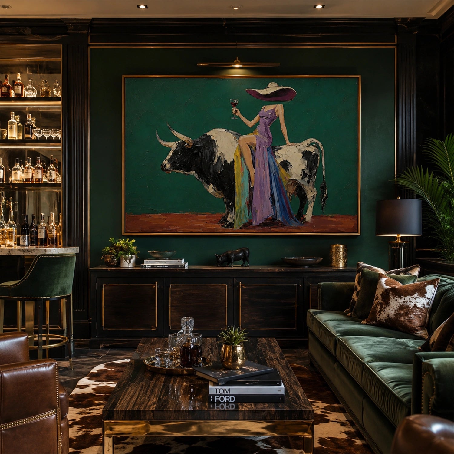 Western Cowboy Wall Art #AC025