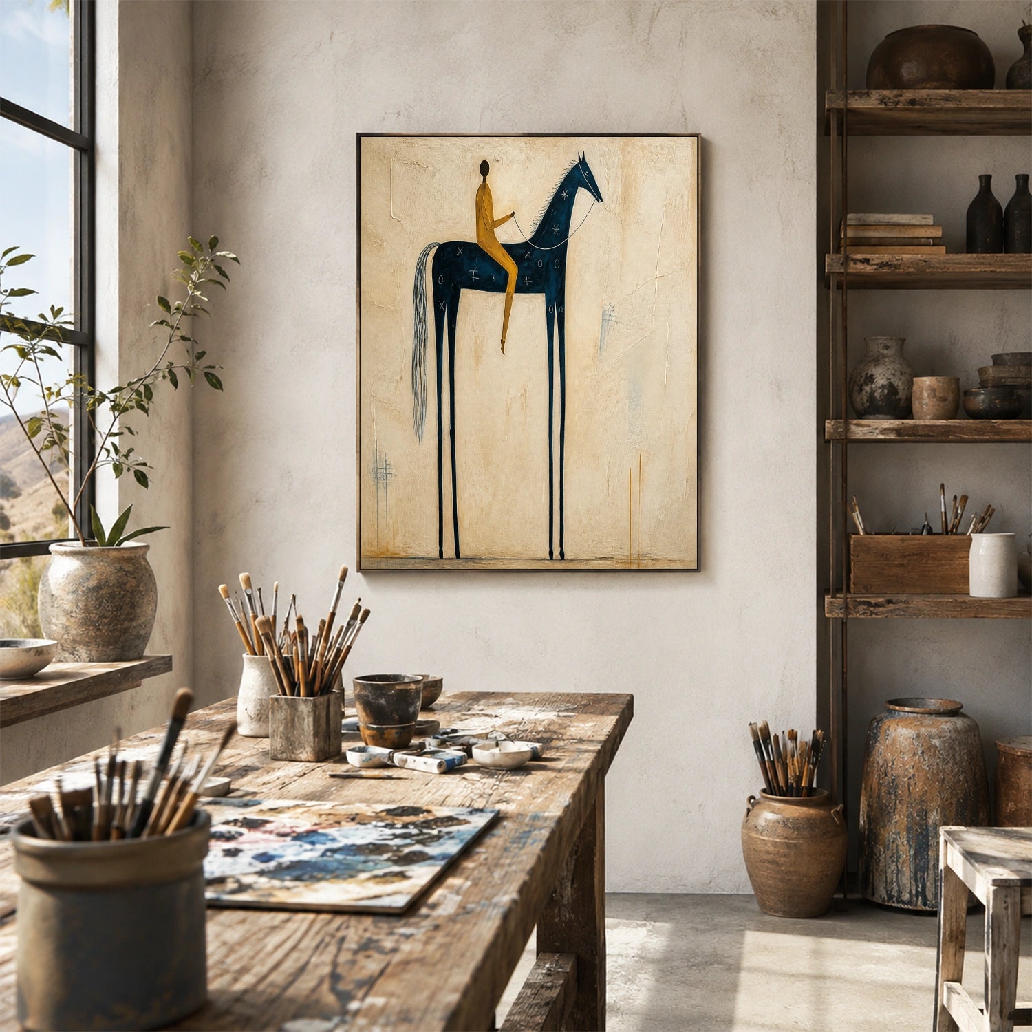 Western Cowboy Wall Art #AC006