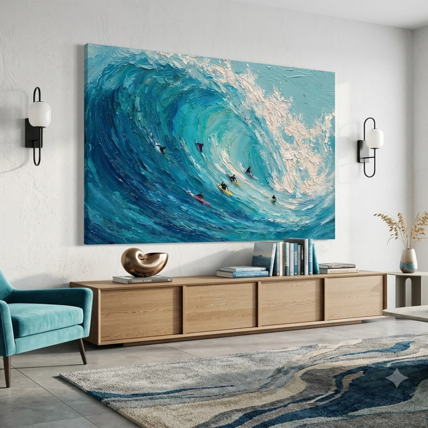 Surfing Sports Wall Art #SC039