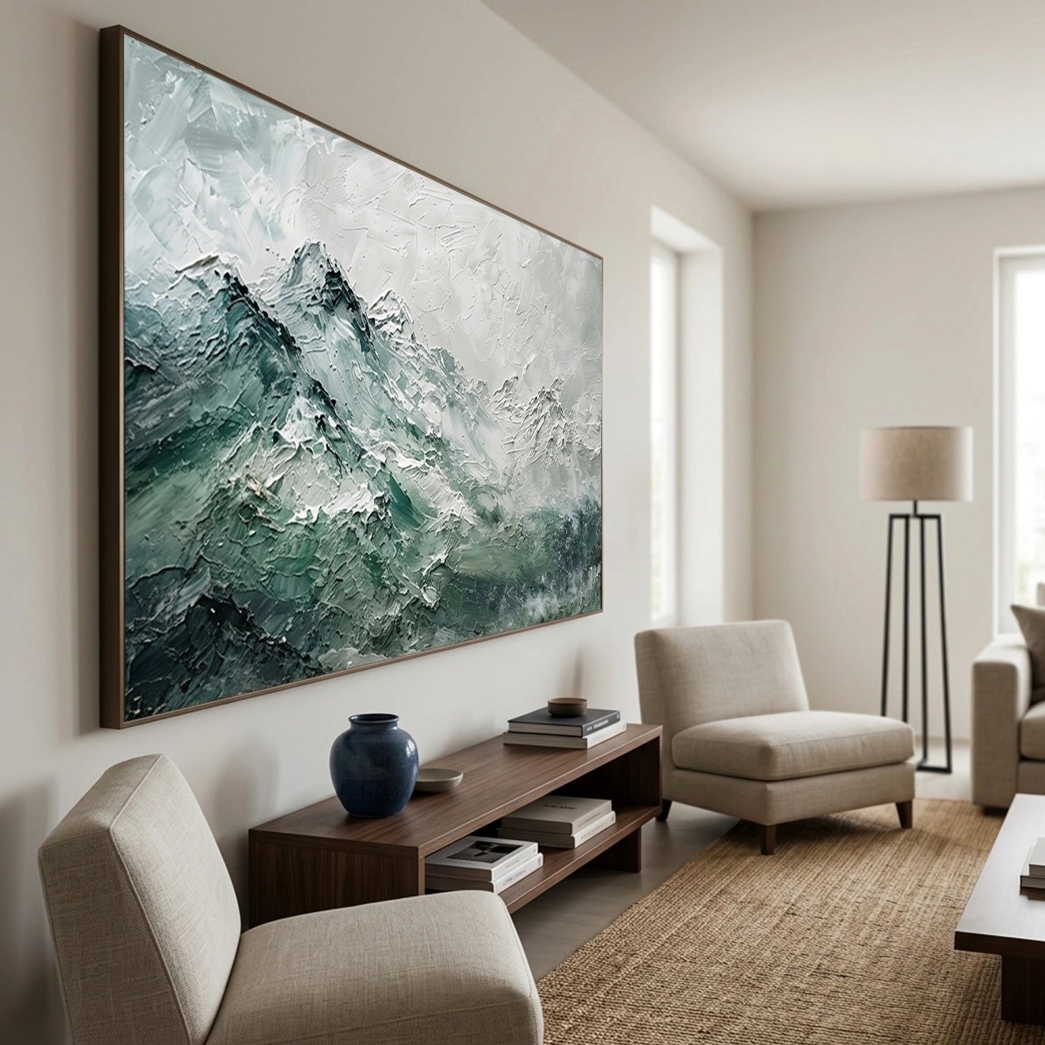 Abstract Mountain Wall Art #MM029