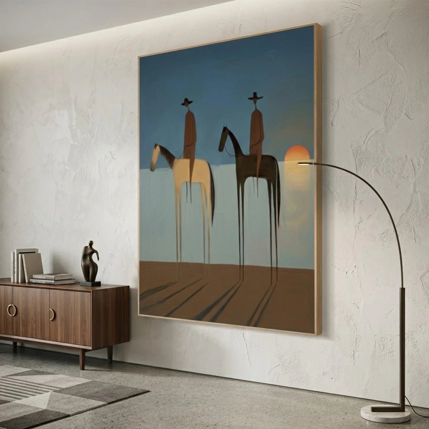 Western Cowboy Wall Art #AC084