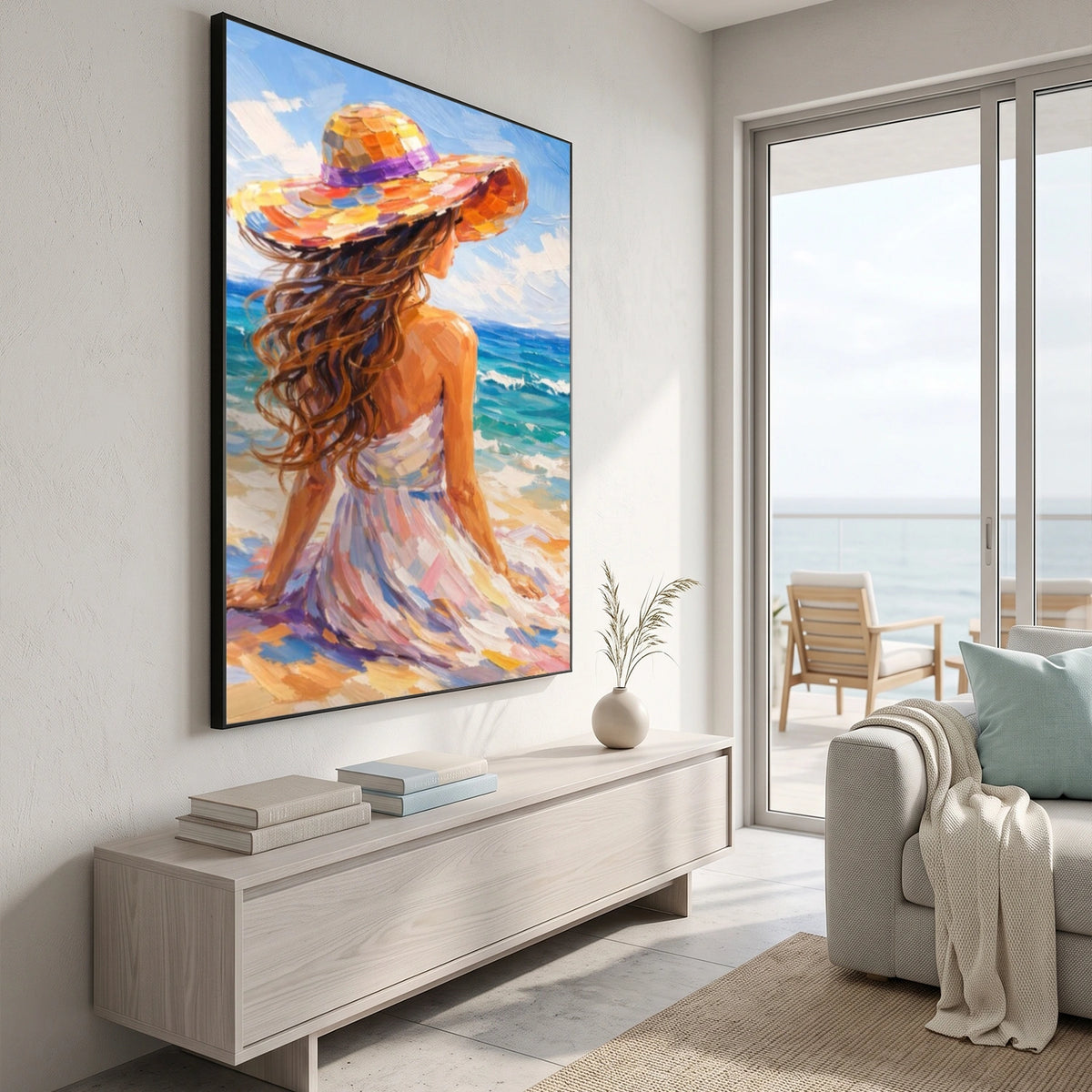Abstract Portrait Wall Art #LA039
