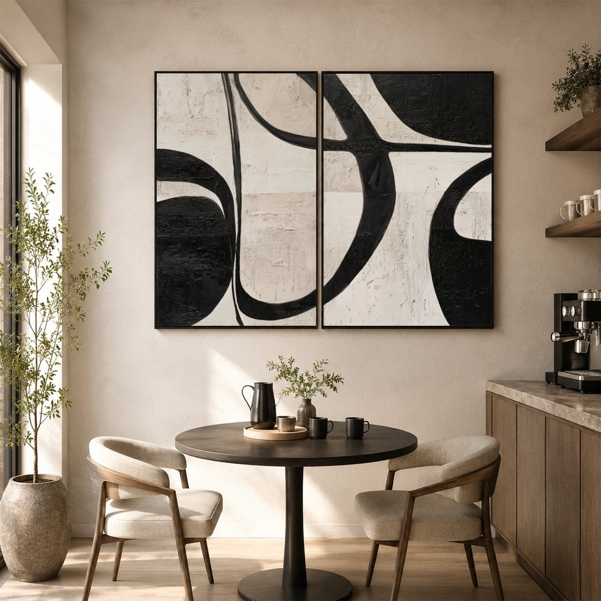 Wabi Sabi Wall Art Set of 2 #WS092