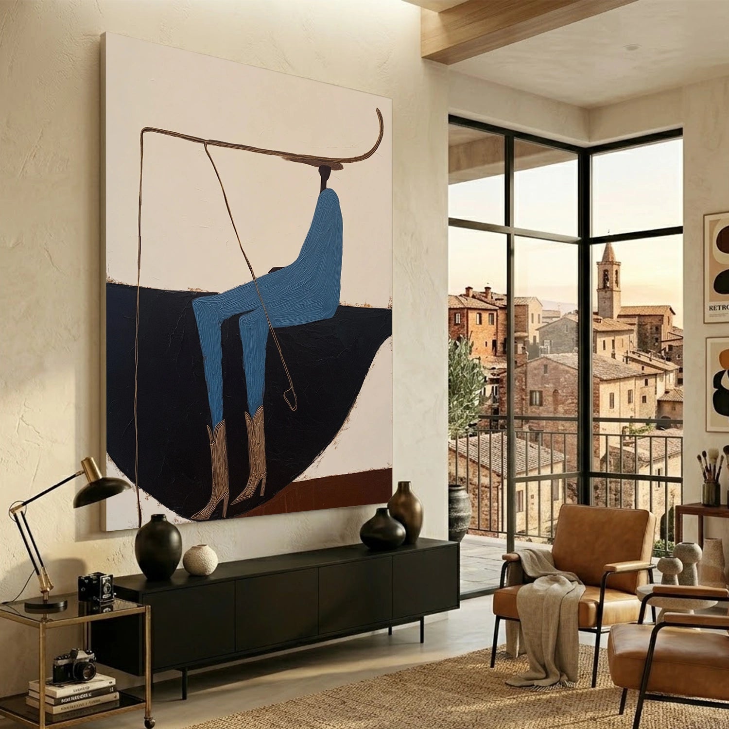 Western Cowboy Wall Art #AC068