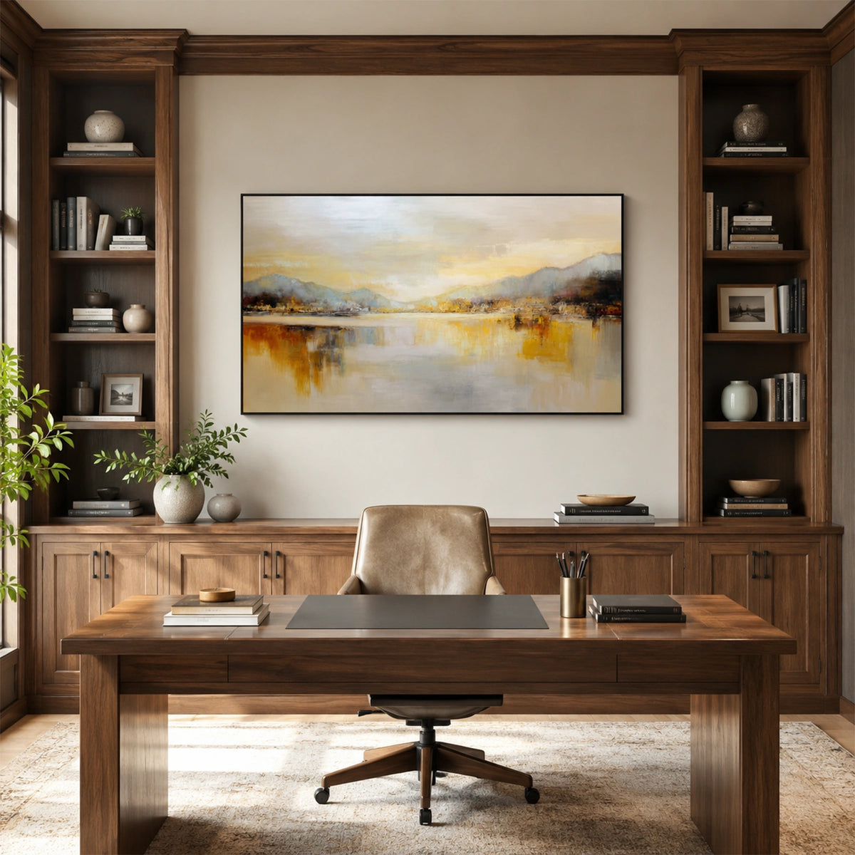 Abstract Mountain Wall Art #MM033