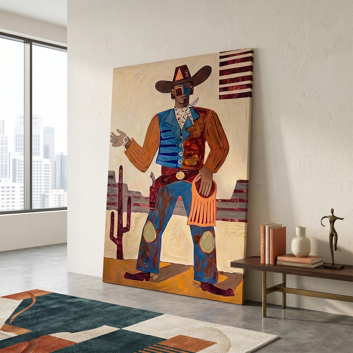 Western Cowboy Wall Art #AC 155
