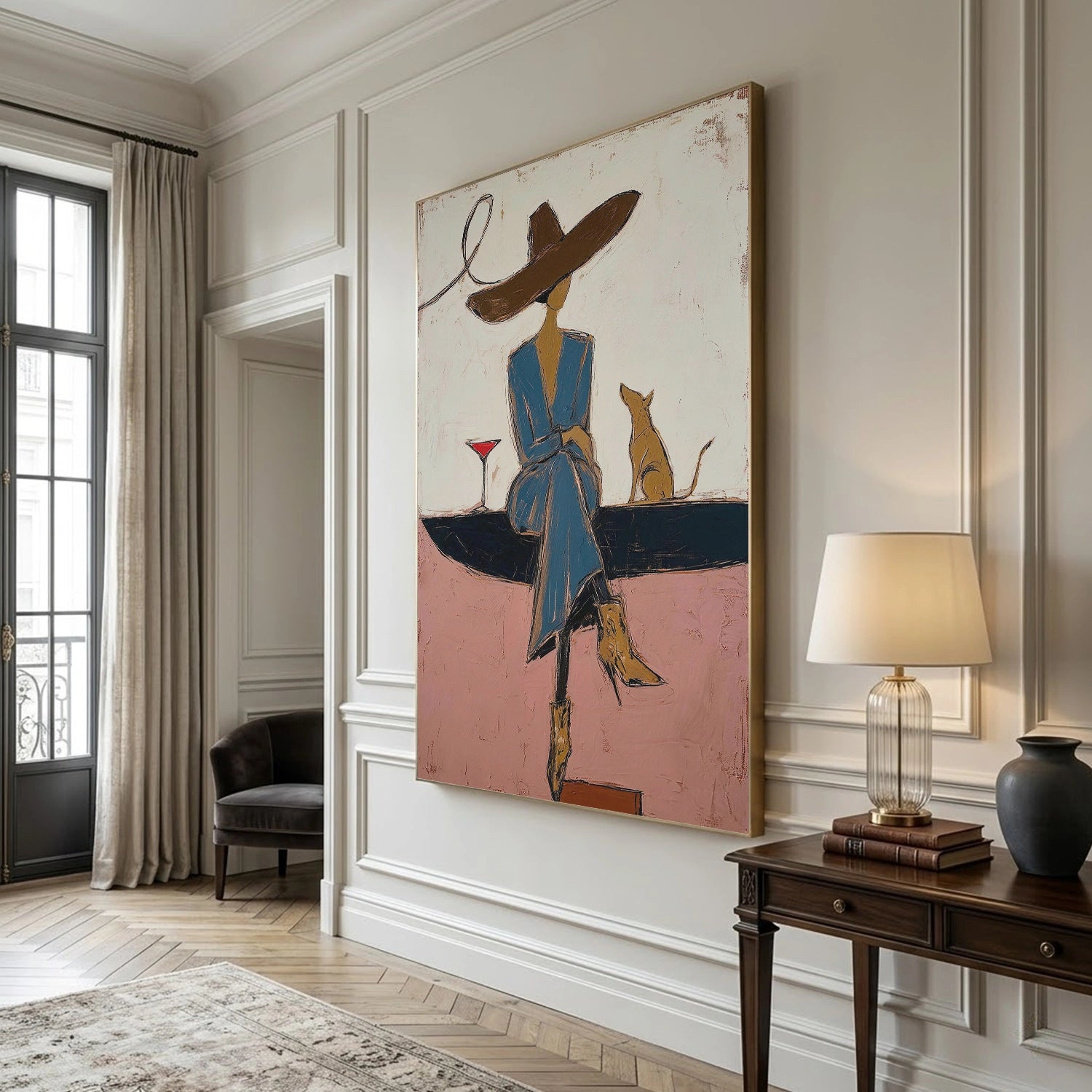 Western Cowboy Wall Art #AC069