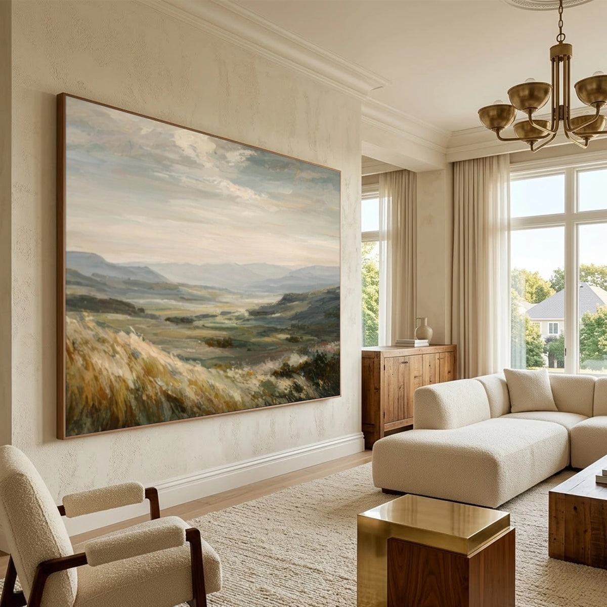 Abstract Mountain Wall Art #MM021