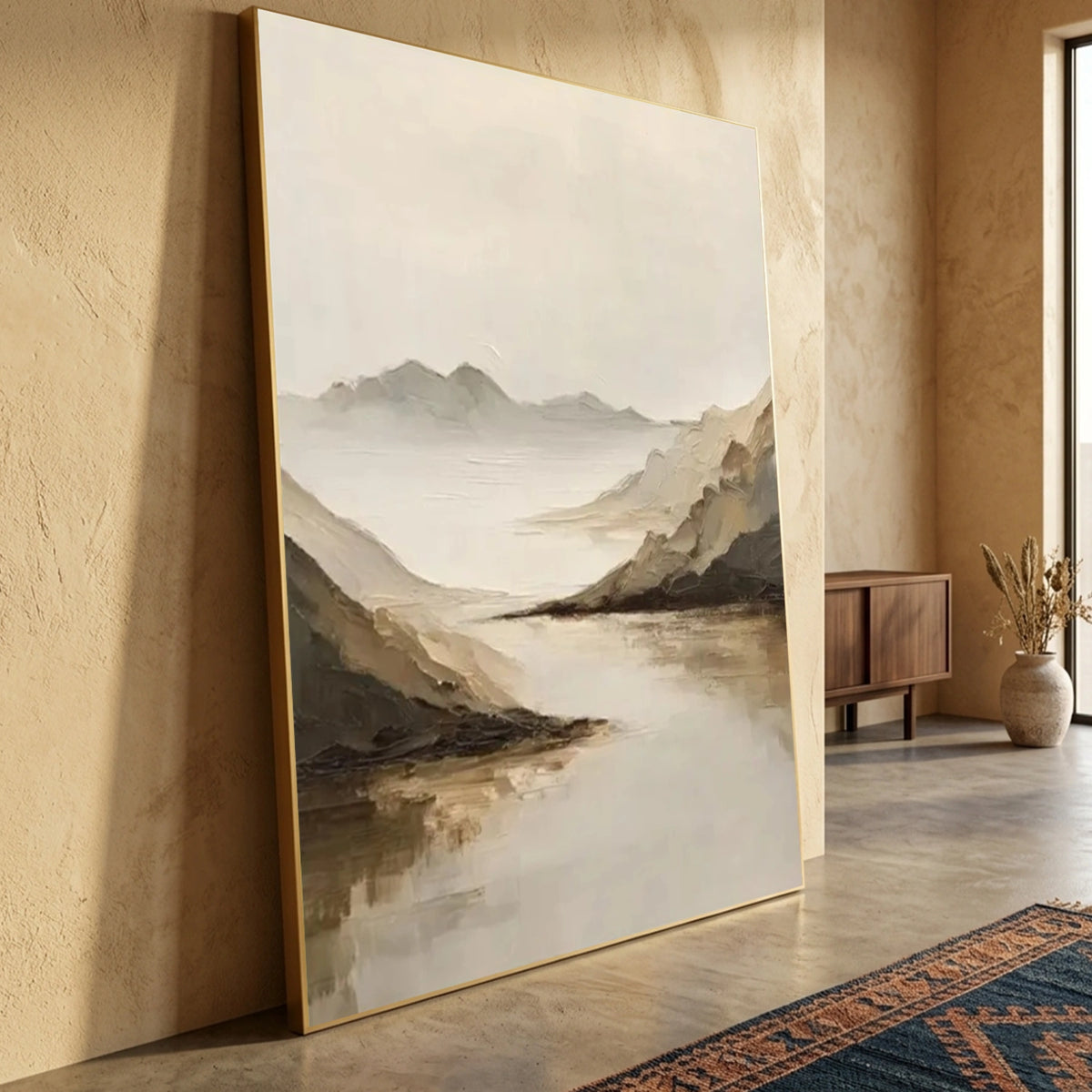 Abstract Mountain Wall Art #MM008