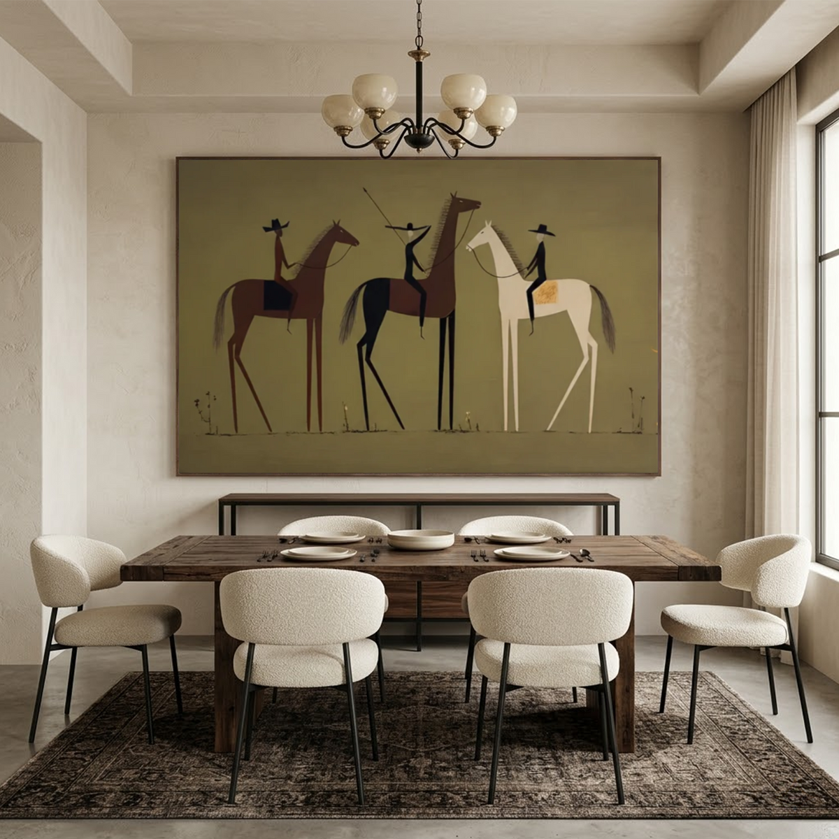 Western Cowboy Wall Art # AC124