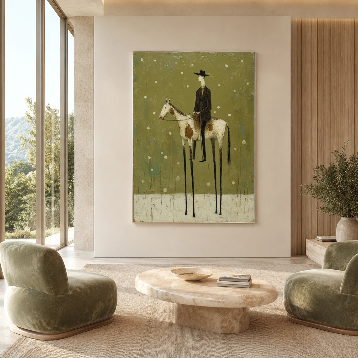 Western Cowboy Wall Art #AC012
