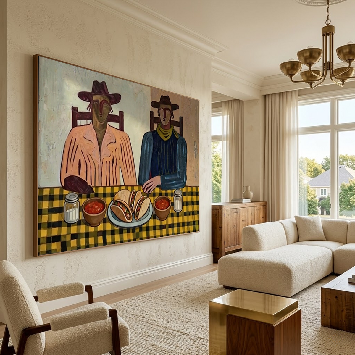 Western Cowboy Wall Art # AC129