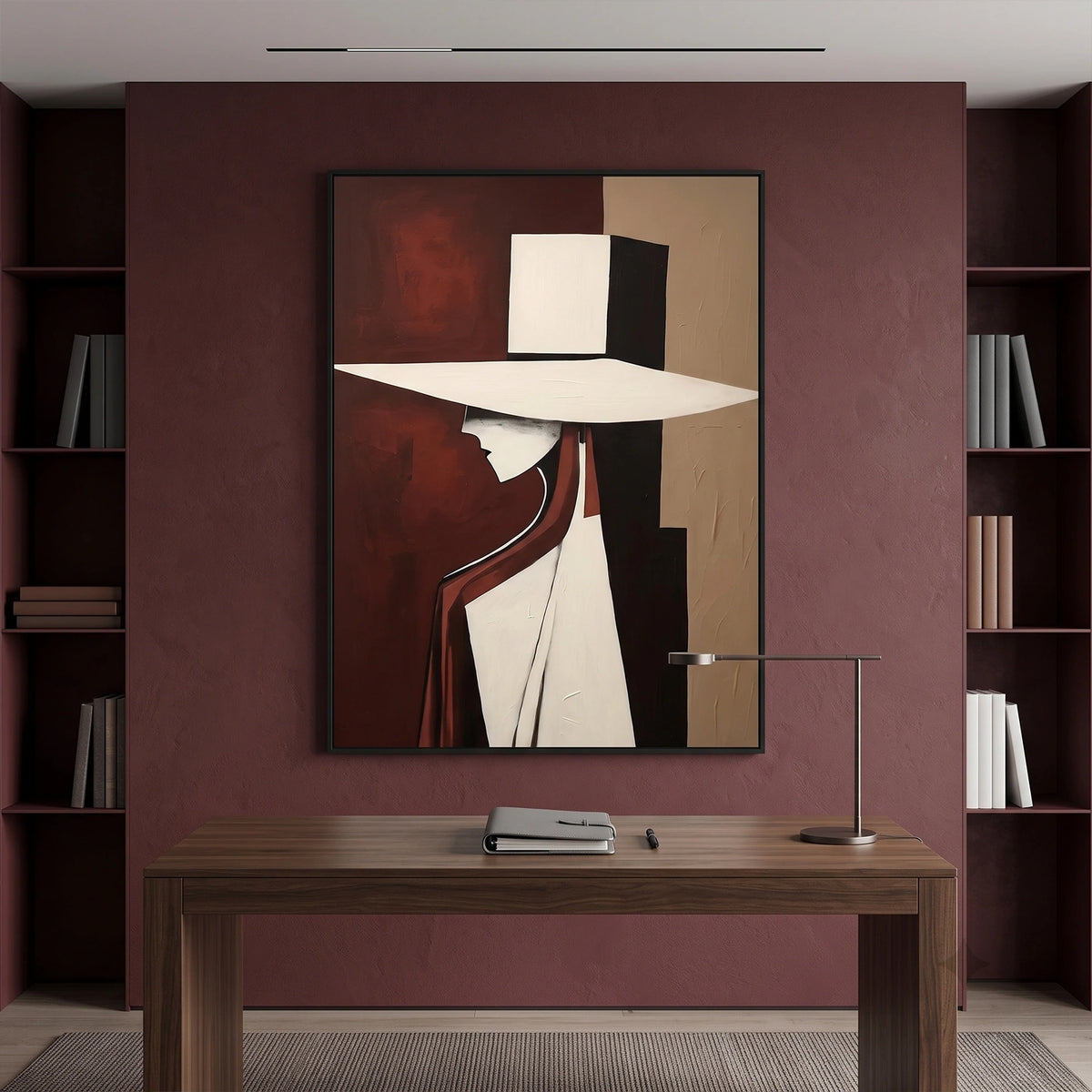 Abstract Portrait Wall Art #LA037