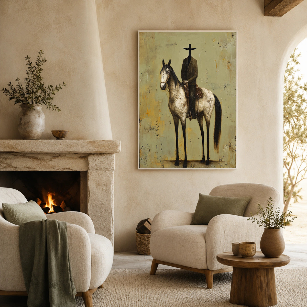 Western Cowboy Wall Art #AC011