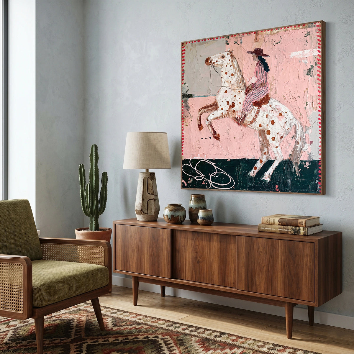 Western Cowboy Wall Art # AC115