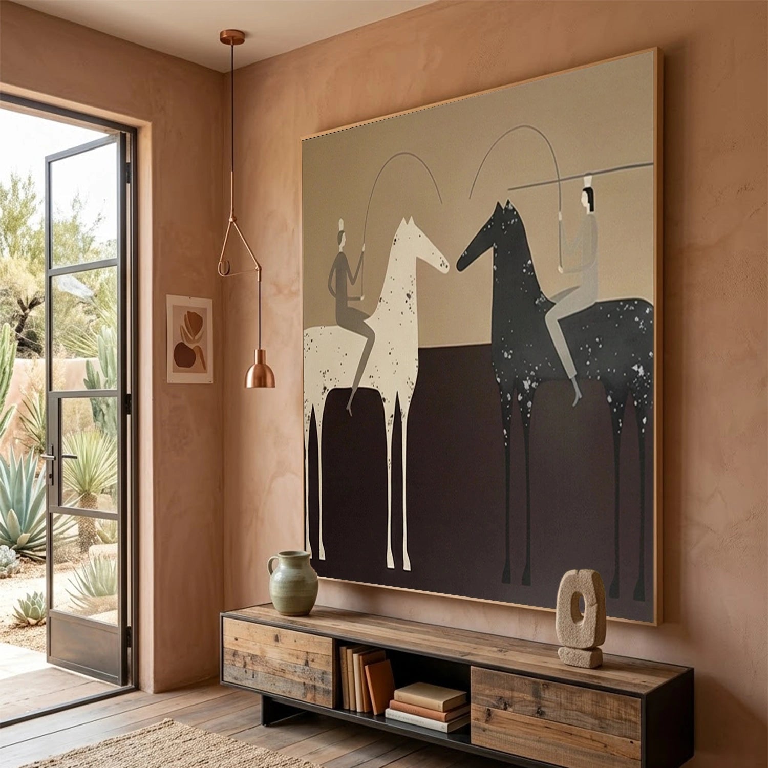 Western Cowboy Wall Art #AC086