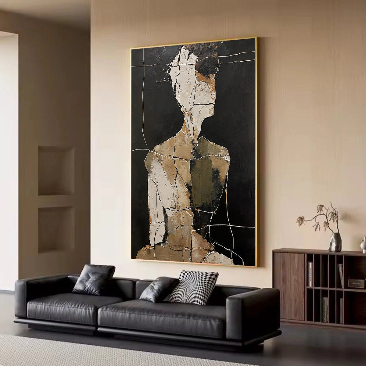 Abstract Portrait Wall Art #LA013