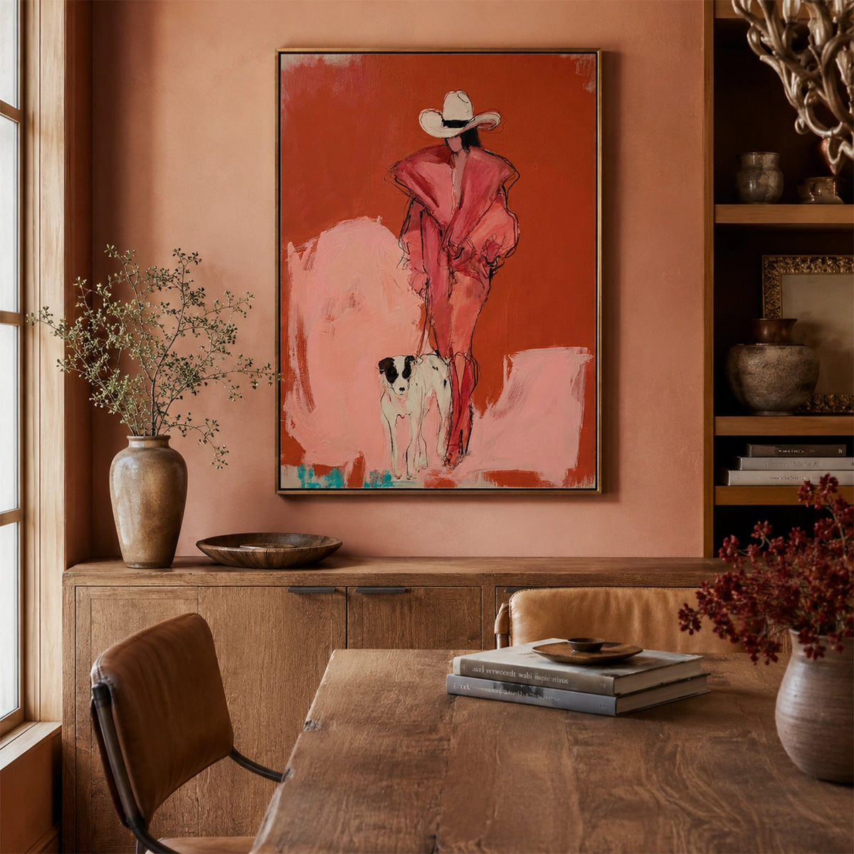 Western Cowboy Wall Art #AC029