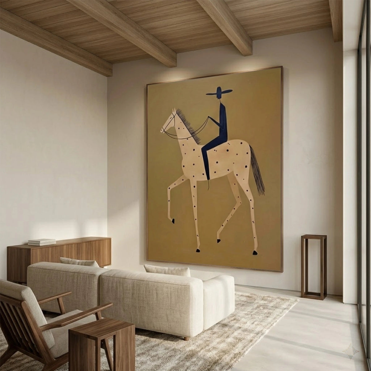 Western Cowboy Wall Art #AC096