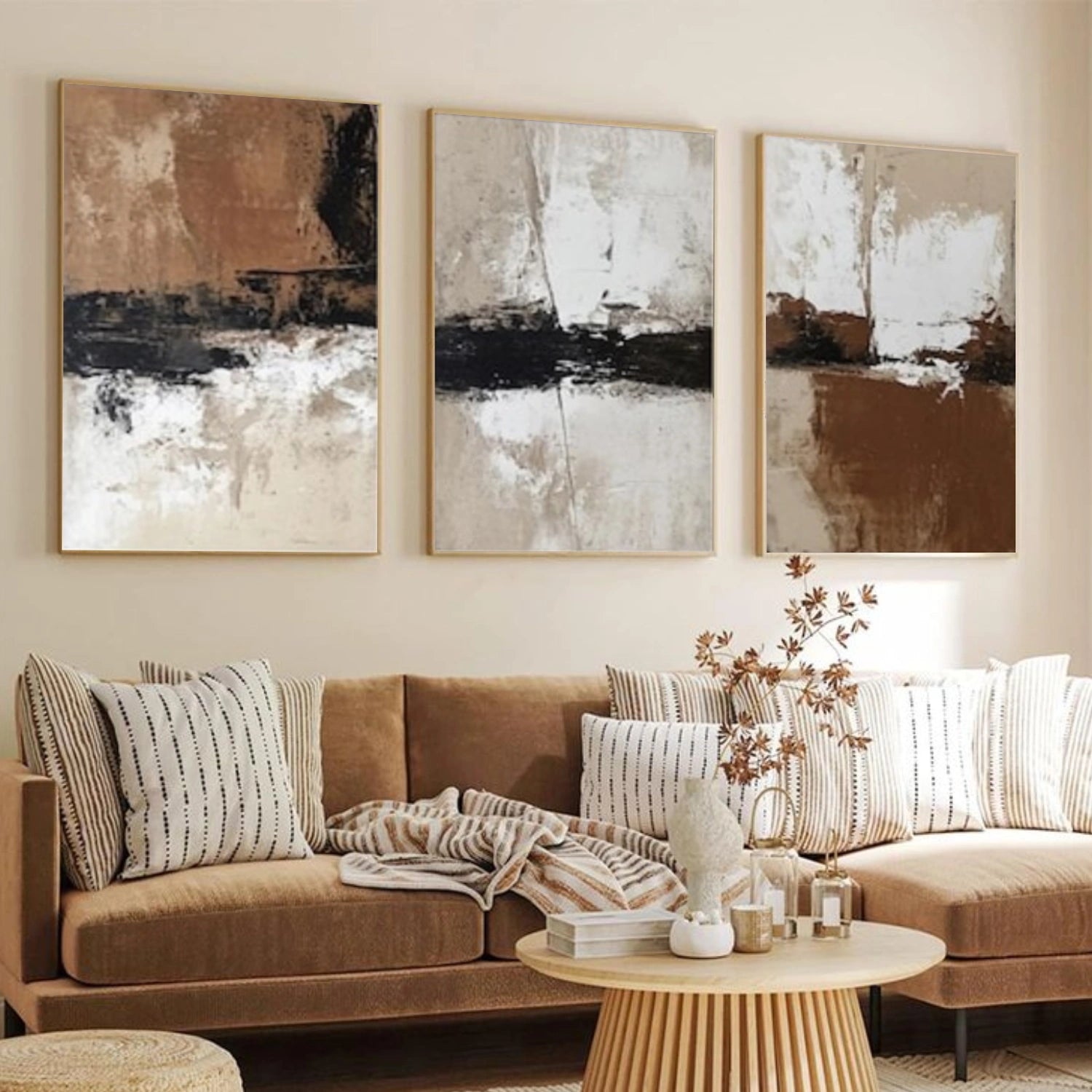 Wabi Sabi Wall Art Set of 3 #WS018