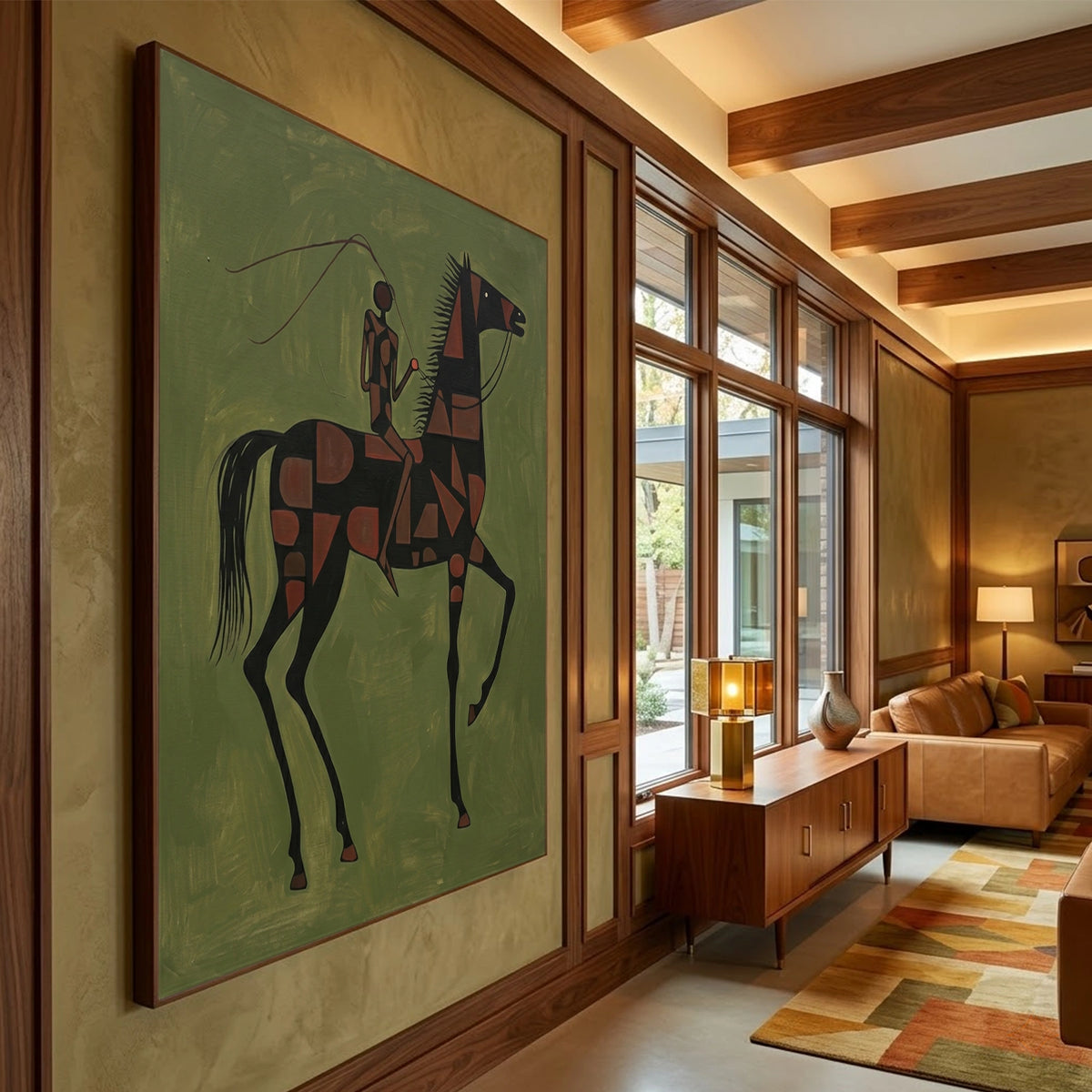 Western Cowboy Wall Art #AC091