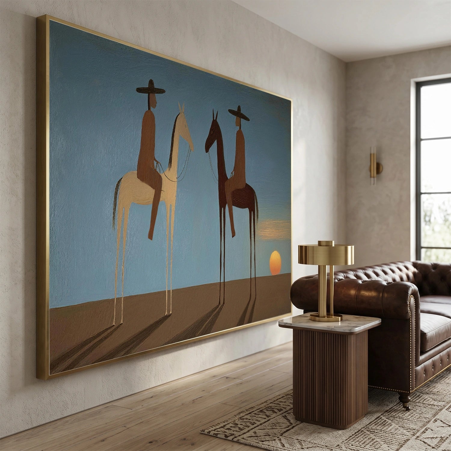 Western Cowboy Wall Art #AC077