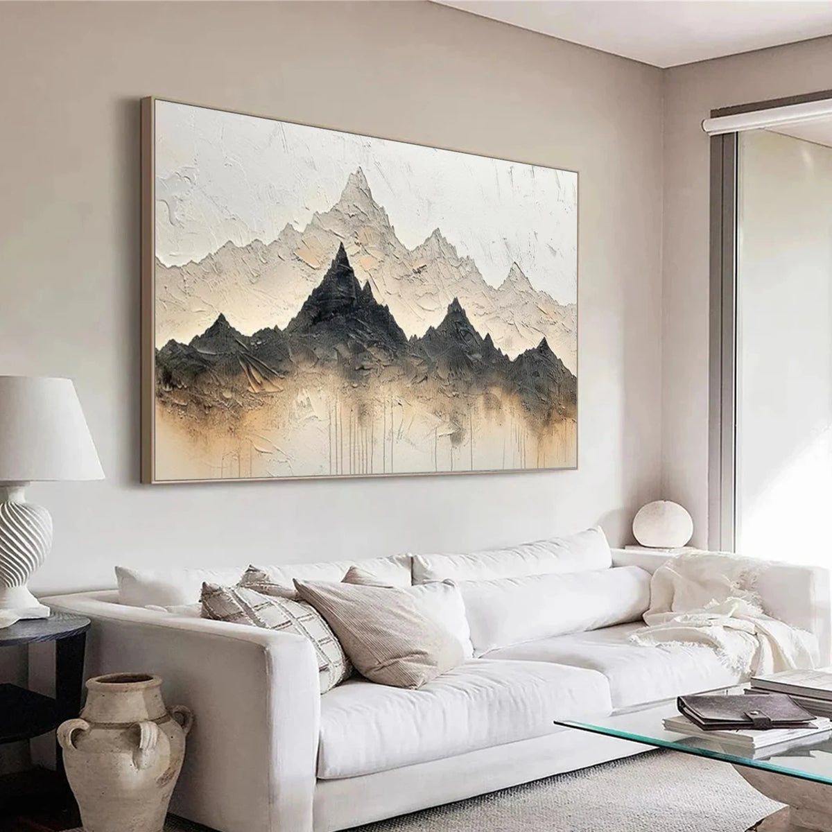 Abstract Mountain Wall Art #MM012