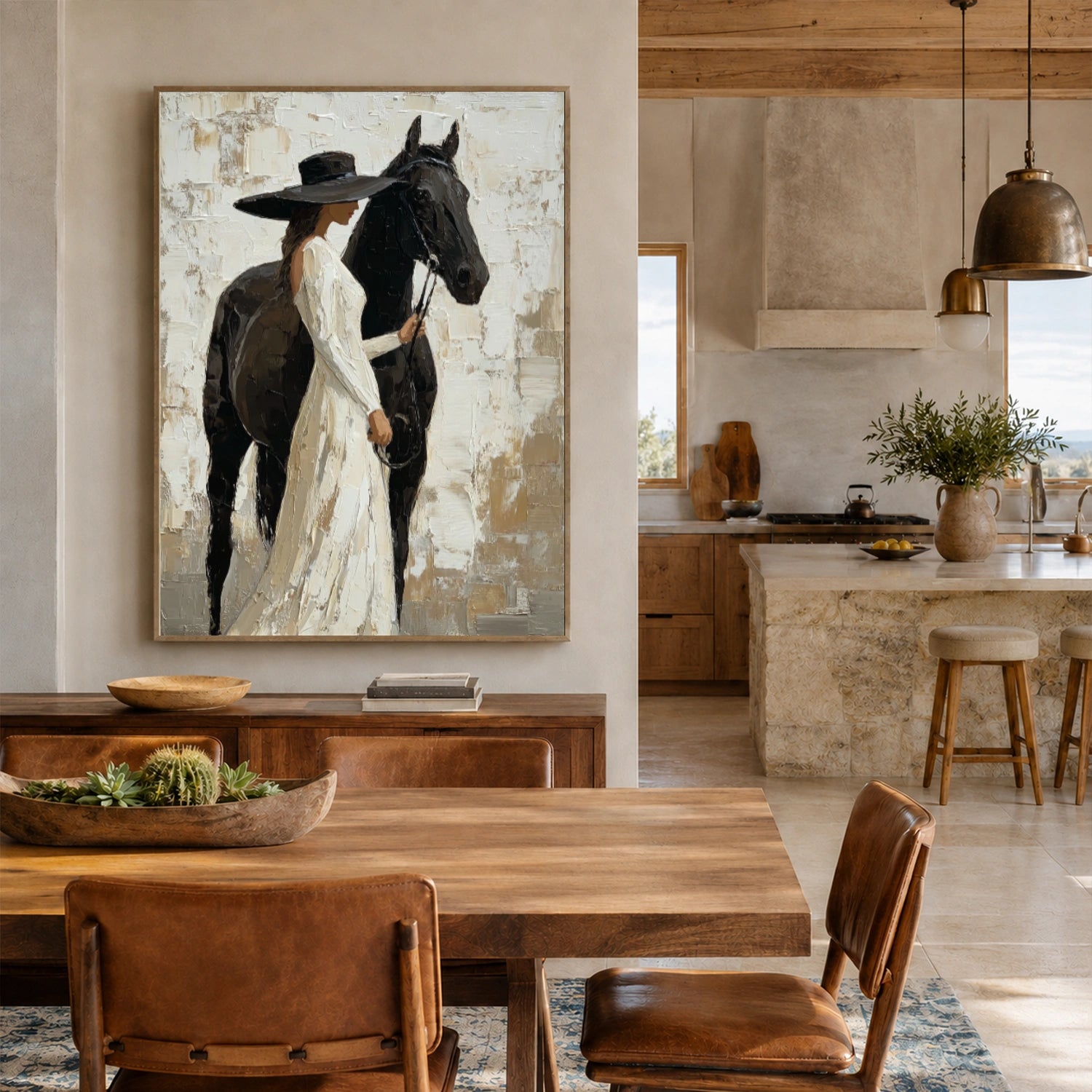 Western Cowboy Wall Art #AC017