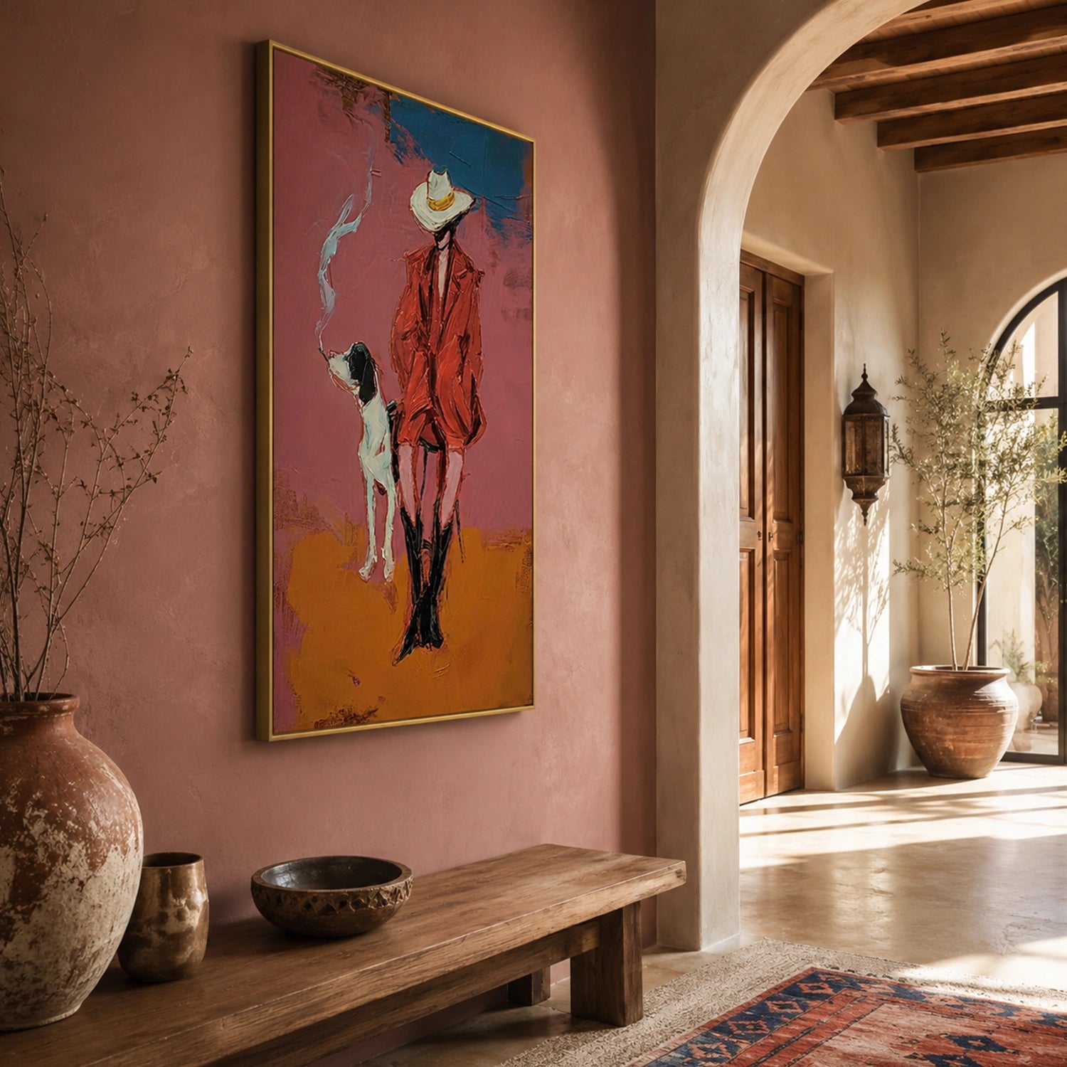 Western Cowboy Wall Art #AC048