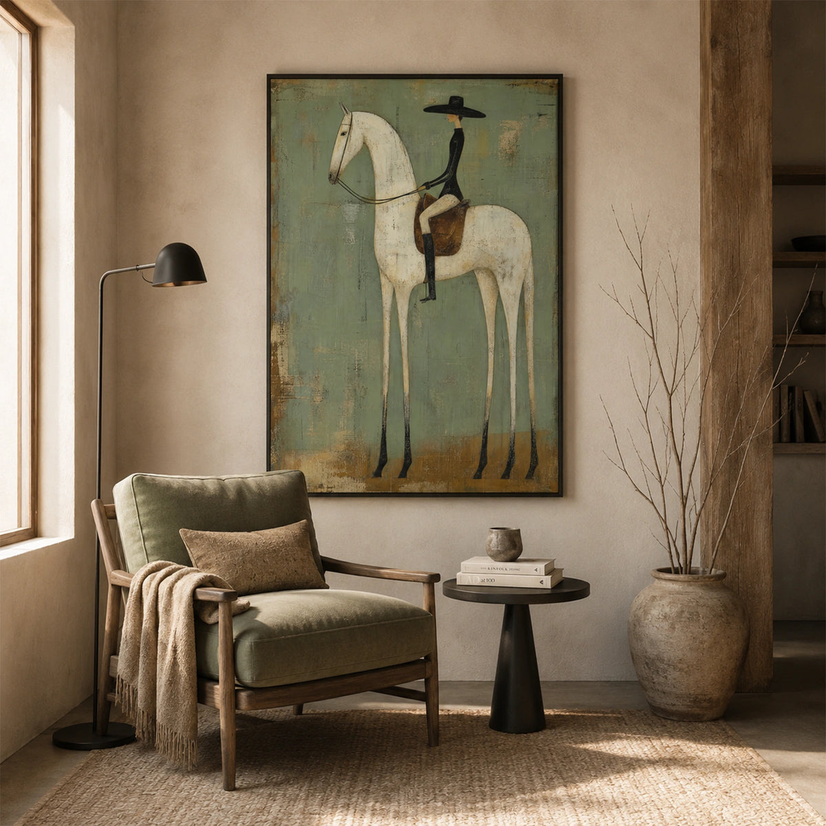 Western Cowboy Wall Art #AC001