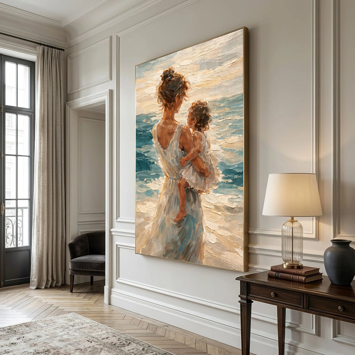 Abstract Portrait Wall Art #LA040