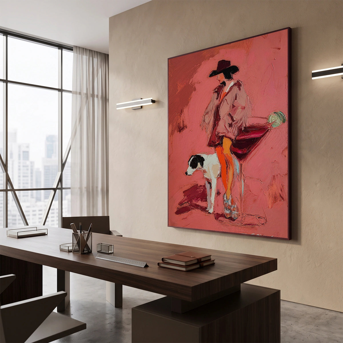 Western Cowboy Wall Art #AC046